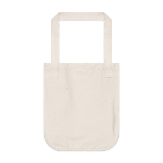 Sunset Path Canvas Tote — Colorful Abstract Beach Scene Tote Bag