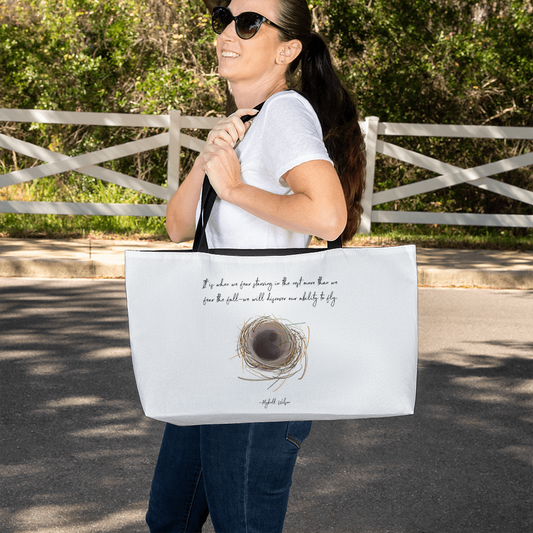 Find Your Ability to Fly Weekender Tote