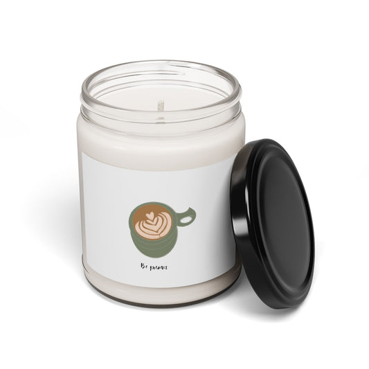 Latte Love Scented Soy Candle — 9oz  Cinnamon Vanilla Scented Jar Candle