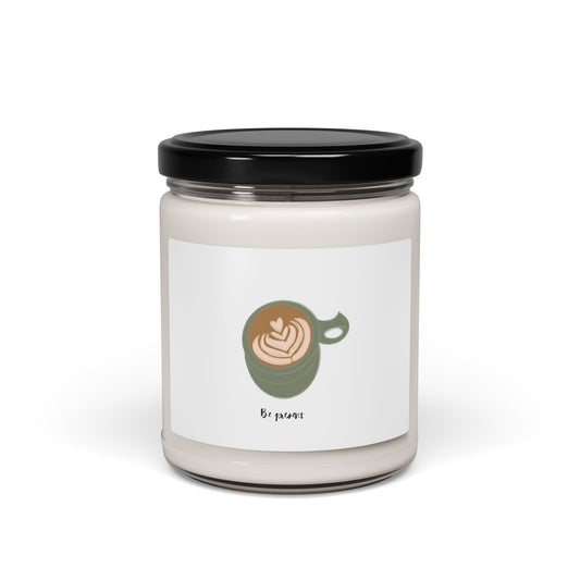 Latte Love Scented Soy Candle — 9oz  Cinnamon Vanilla Scented Jar Candle