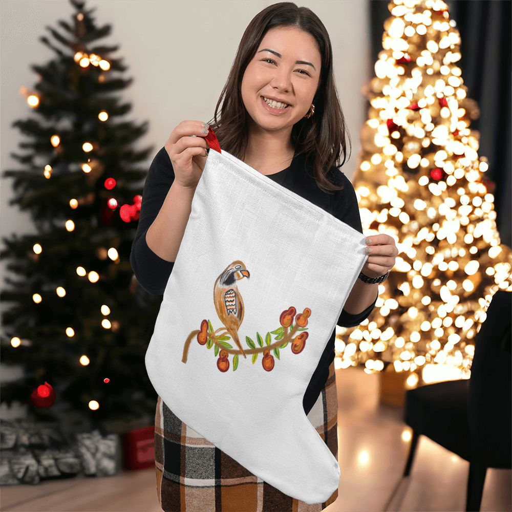 Partridge in a Pear Tree Stocking