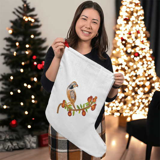 Partridge in a Pear Tree Stocking