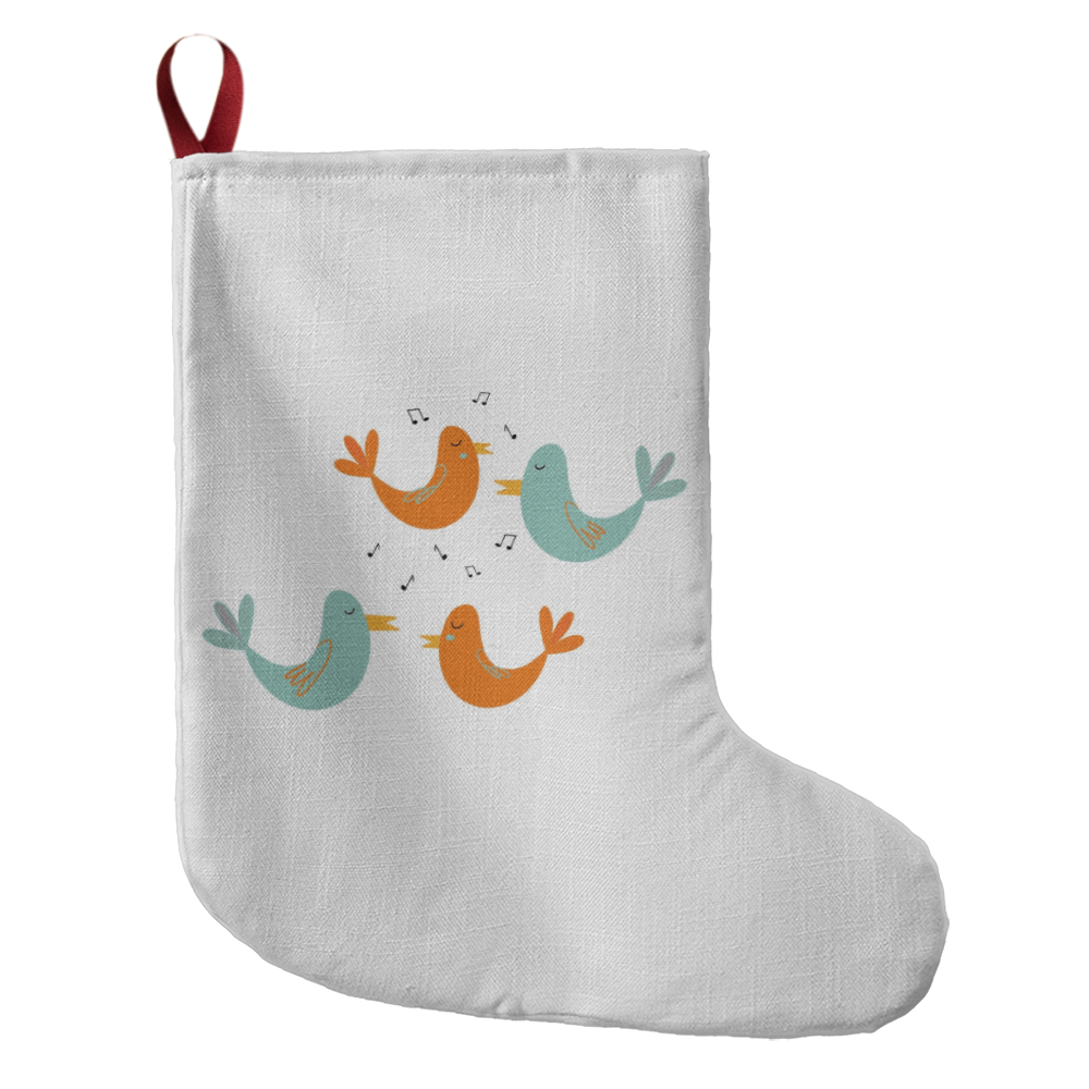 Four Calling Birds Stocking