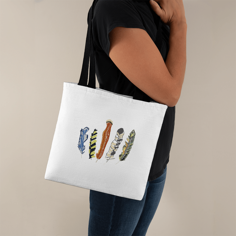 Feather Tote Bag
