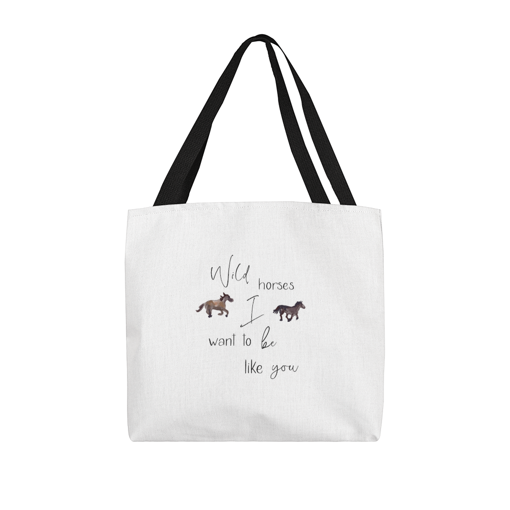 Wild Horses Tote Bag