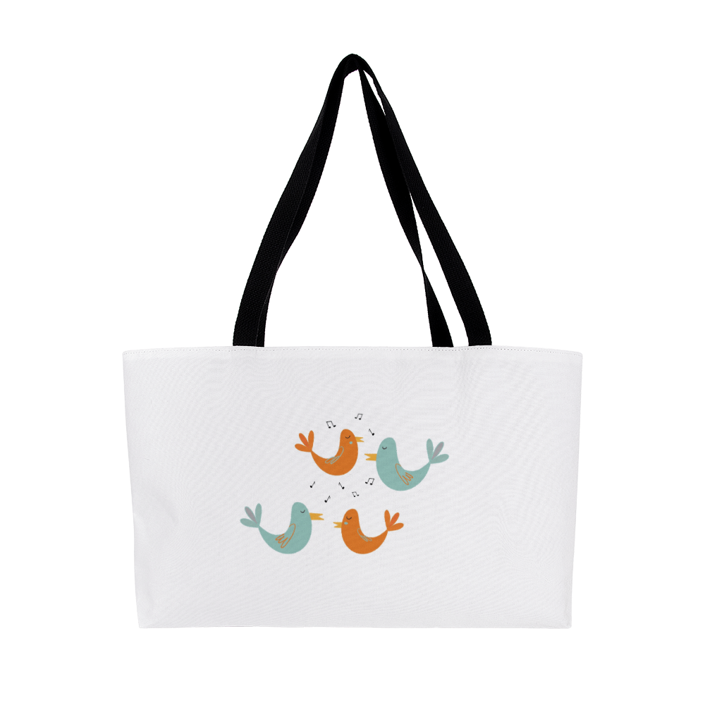 4 Calling Birds Weekender Tote