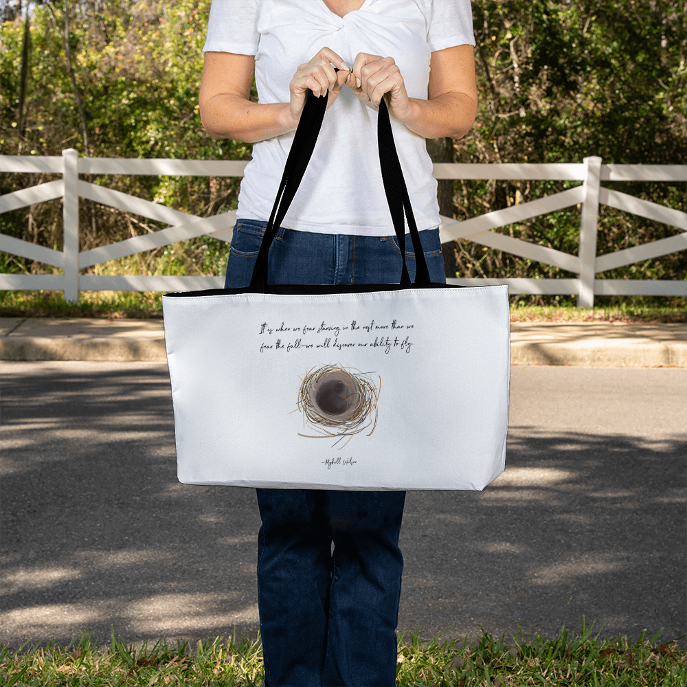 Find Your Ability to Fly Weekender Tote