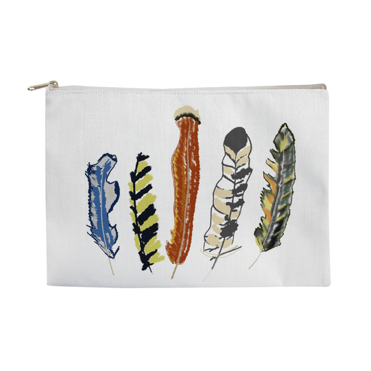 Feathers pouch