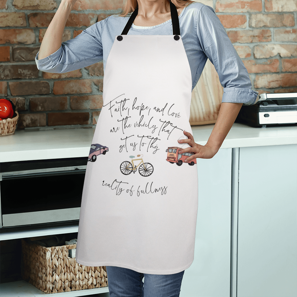 Faith Hope & Love Apron