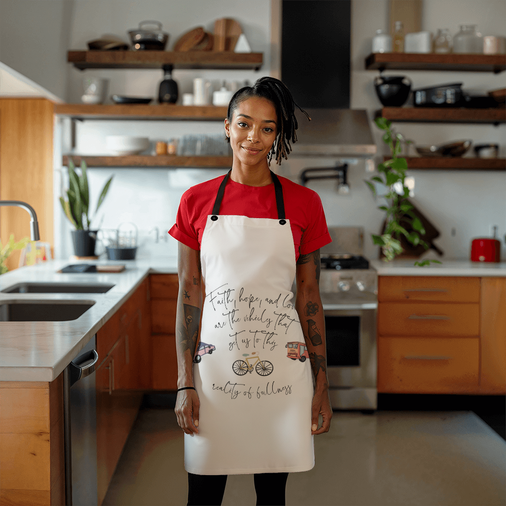 Faith Hope & Love Apron