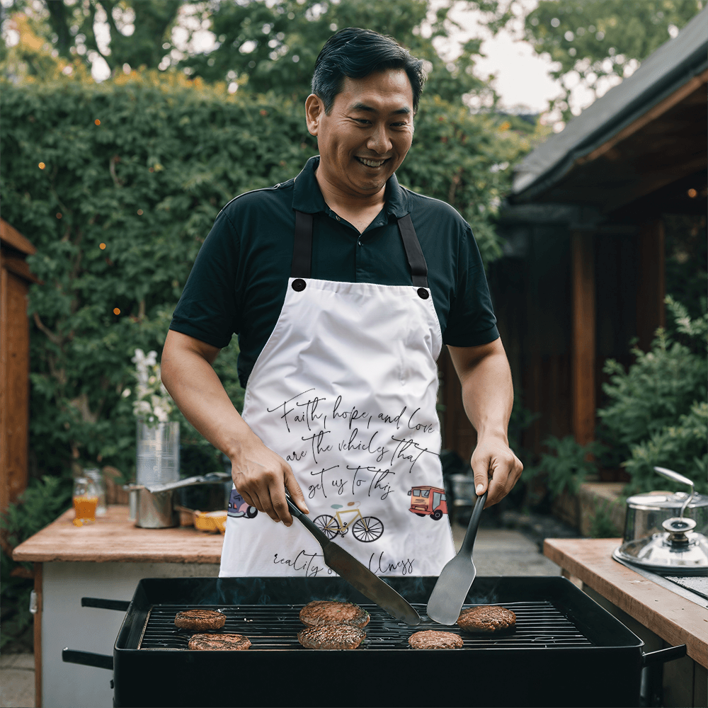 Faith Hope & Love Apron