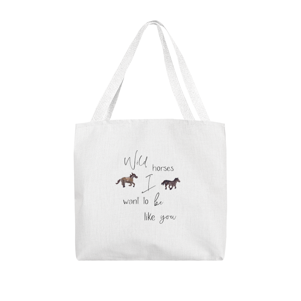 Wild Horses Tote Bag