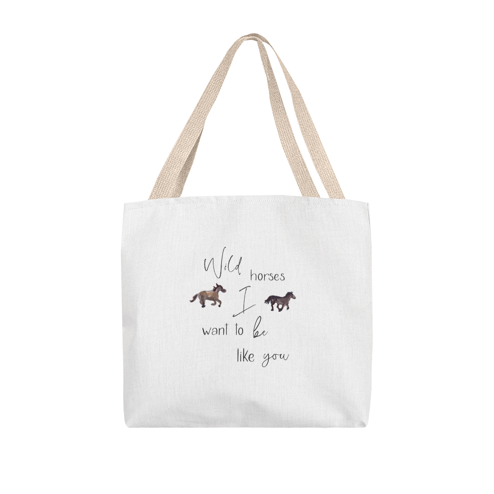 Wild Horses Tote Bag